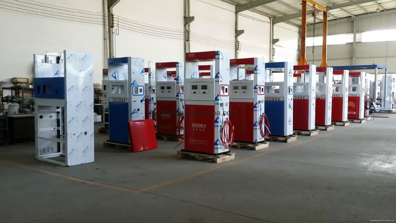 Chengdu Yenergy safe CNG dispenser gas equipment for cars 3