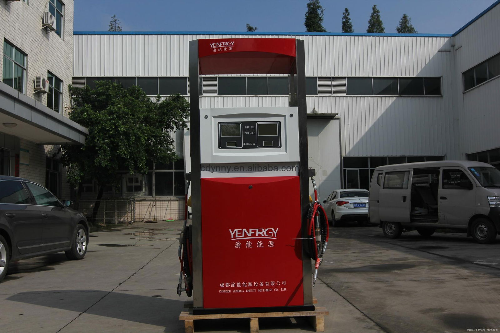 Chengdu Yenergy safe CNG dispenser gas equipment for cars 4