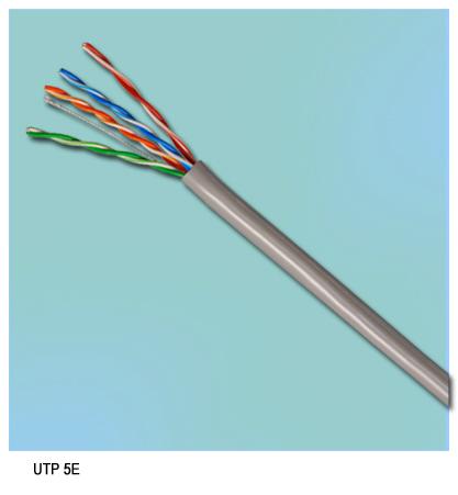 Network cable 4*2*24AWG UTP CAT5 with BC conductor