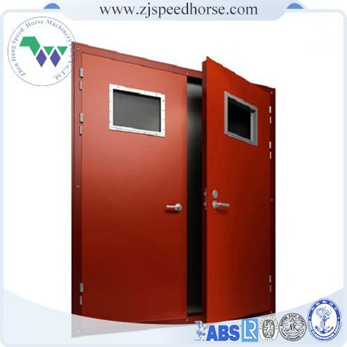 A60 Fireproof Double-Leaf Steel Door