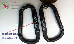 Promotional Brand Garment Carabiner Gift