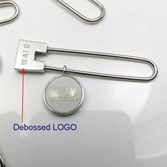    Customized Safety Pin with Logo Tag