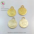 Double Side Engraving Gold Tag for Perfume Bottle 1