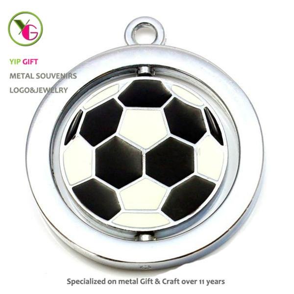 Spinning Football Pendant