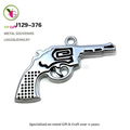 Alloy Pistol Pendant Toy