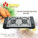 double burner gas stove