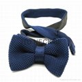 Polyester knitted bowties 1