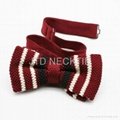 Polyester knitted bowties 2