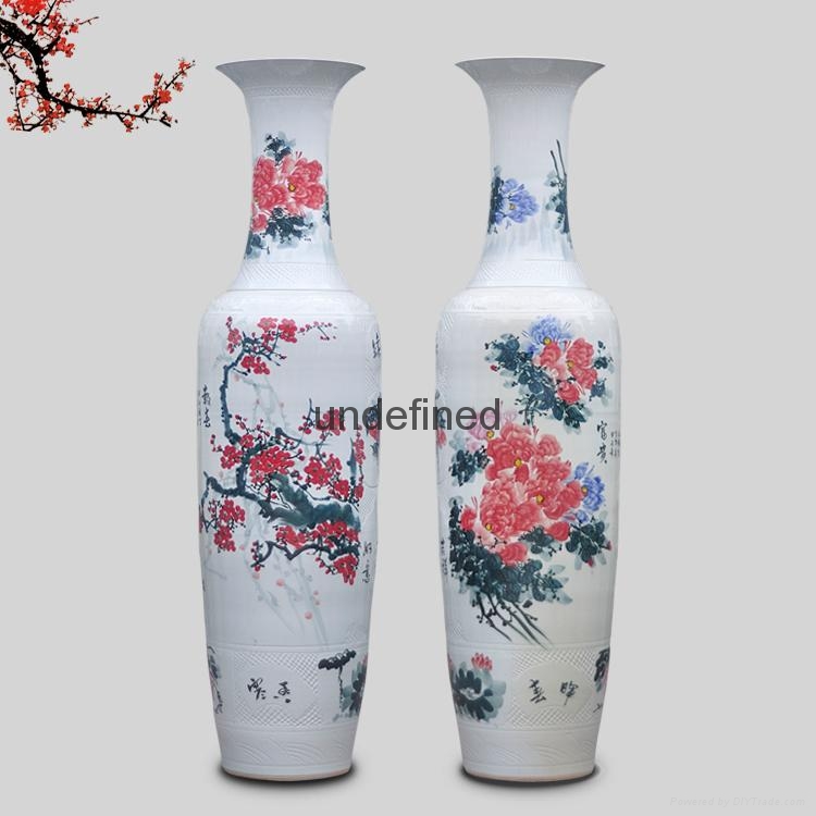 景德镇手绘陶瓷大花瓶 5
