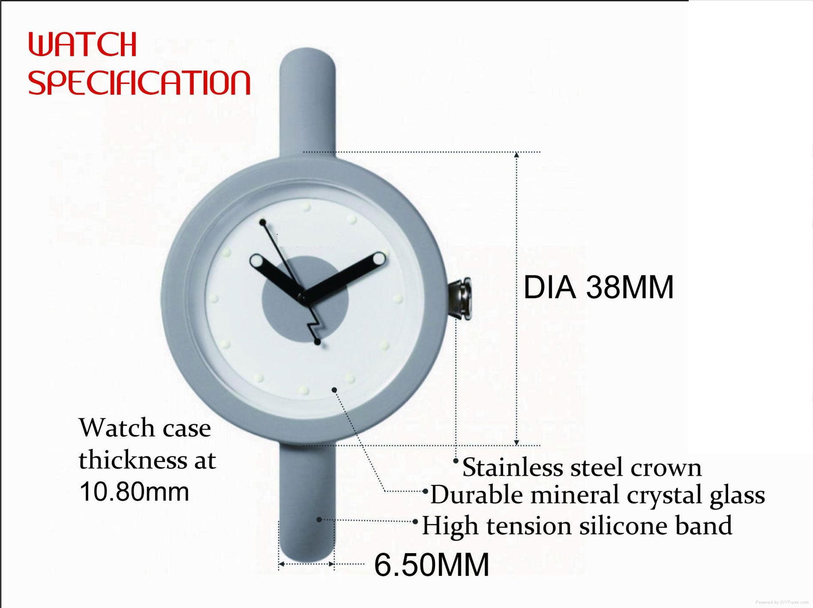 2016 New slim ladies watch 5