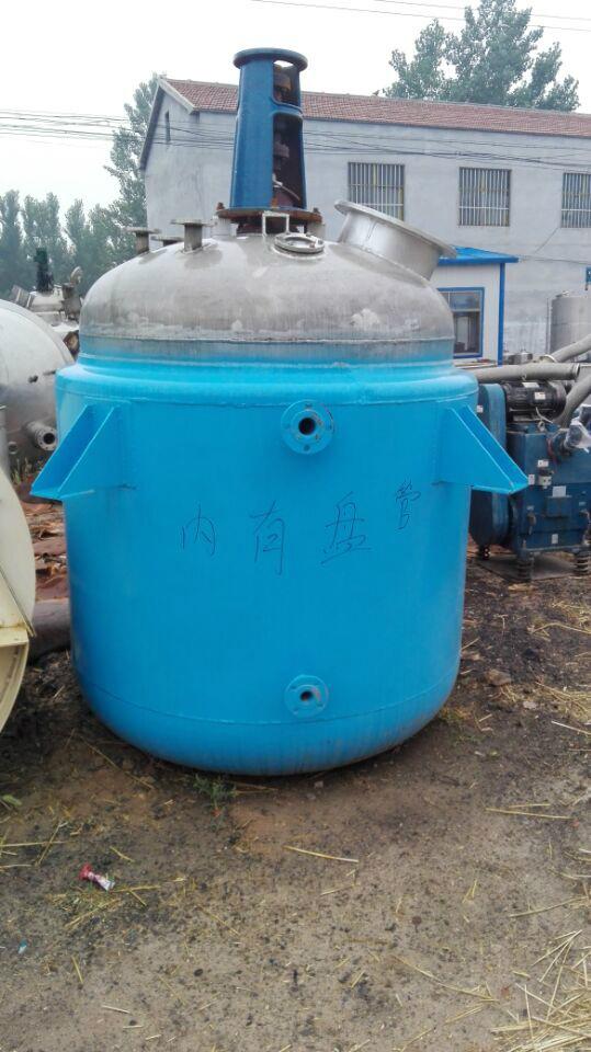 二手0.5噸不鏽鋼電加熱反應釜  2