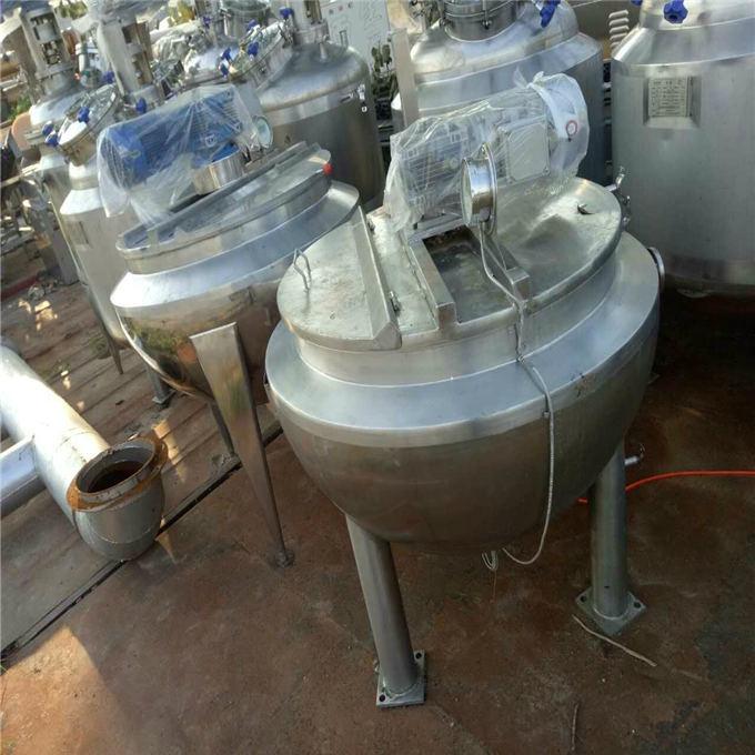 出售二手800L不锈钢夹层锅 2