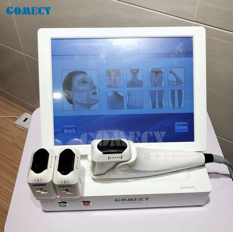 GOMECY Portable 10000 20000 shots 11or 6 lines HIFU 3D face lift machine facelif 4