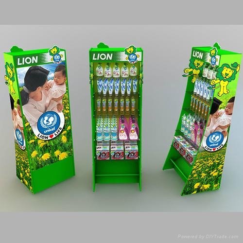 Point Of Sale Corrugated Cardboard Counter Displays  3