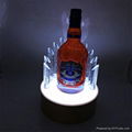 Countertop Wine Display LED Light Liquor Display Stand 5