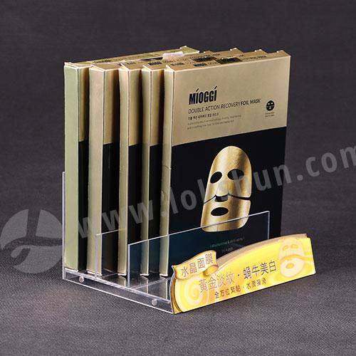 Hot Selling Acrylic Facial Mask Cosmetic Showing Display Rick Stand 2