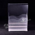 A4 3Tier Clear Acrylic Counter Standing Brochure Sign Flyer Display Holder 1