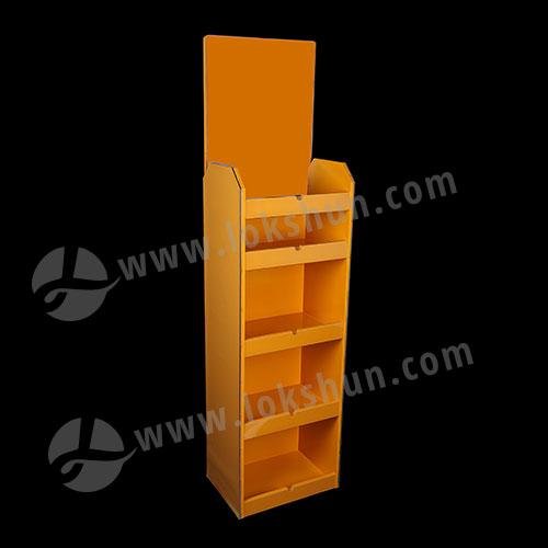 High Quality Customized Rotating Wooden Beer Display rack MDF Beverage Display S 2