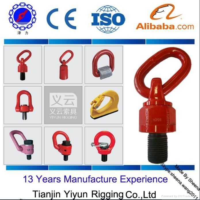 G80 Hoist Rings manufacturer supply Eye Swivel Hoist Lifting Ring 