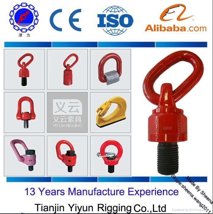 G80 Hoist Rings manufacturer supply Eye Swivel Hoist Lifting Ring YD