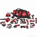 Milwaukee 2695-15 M18 Li-ion 18 Volt 15 Tool Combo Kit