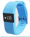 Bluetooth Smart Fitness Step Heart Rate Monitor for iOS Android Wristband TW64S