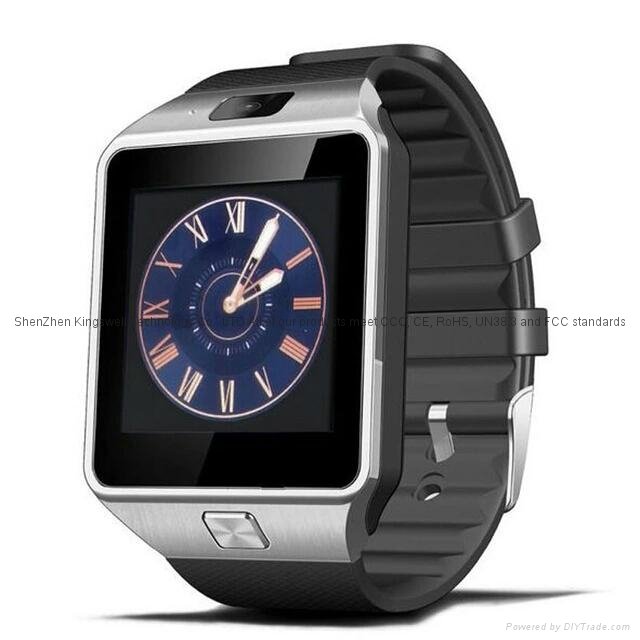 Bluetooth DZ09 Sim Card China Smart Watch Phone For Android IOS  3