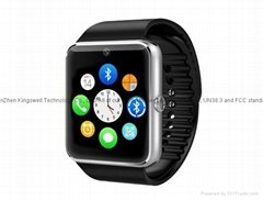 2016 Wholesale Hot Selling Fashion Design GT08 Bluetooth Smart Watch for Mobile 
