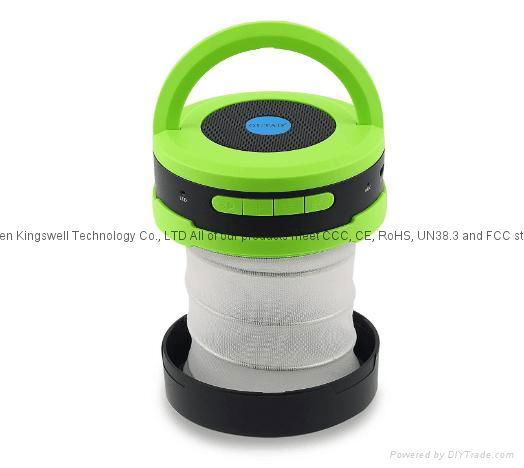 Outdoor LED Lantern Light with Wireless Speaker 3