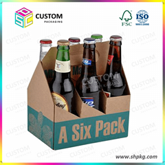 6 pack beer carrier box