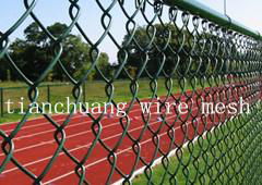 PVC chain link fence 