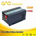 12V 1000W Low Frequency Pure Sine Wave Inverter with MPPT Solar Controller with  1