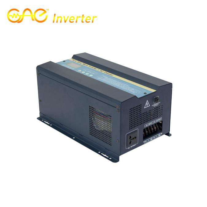 12V 1000W Low Frequency Pure Sine Wave Inverter with MPPT Solar Controller with  2