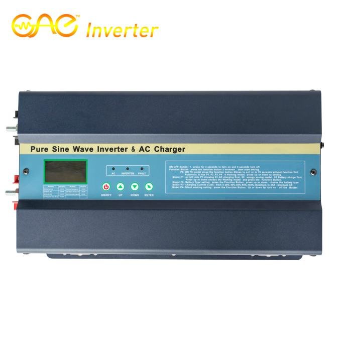 24V 1000W Low Frequency Pure Sine Wave Inverter with AC charger 