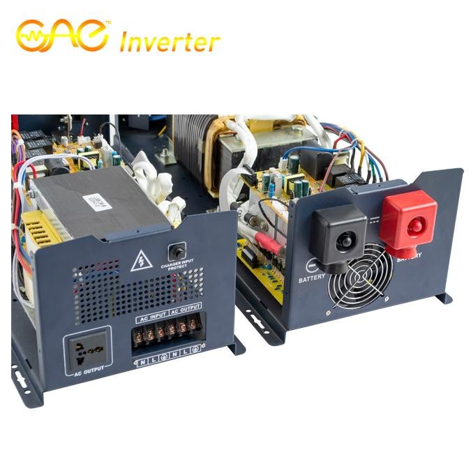 24V 1000W Low Frequency Pure Sine Wave Inverter with AC charger  5