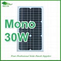 Mono-Crystalline 30W Solar Panel 1