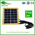 Poly-crystalline Solar Panel 2W