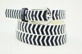 print stripe belt