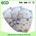 high absorbent & Breathable with Big Waist Band Ecofree Baby Diaper 2