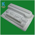 OEM compostable custom pulp packaging tray 4