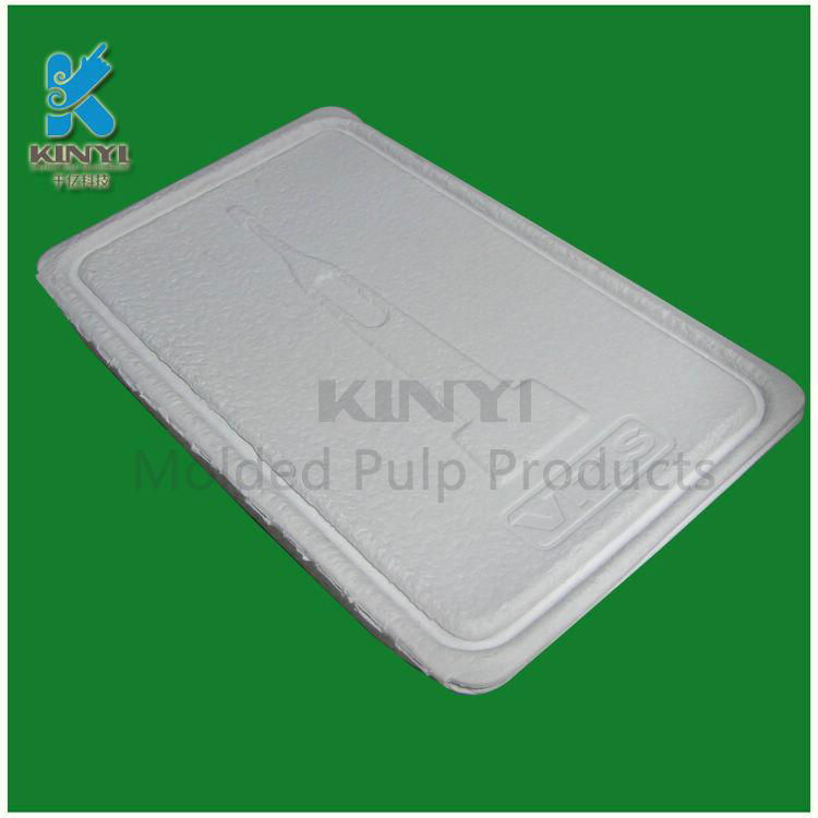 OEM compostable custom pulp packaging tray 5