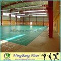 Lychee Pattern PVC Sports Flooring for Indoor badminton 3
