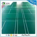 Lychee Pattern PVC Sports Flooring for Indoor badminton 5