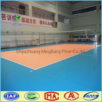 2016 new products indoor play mat volleyball sports floor pvc flooring