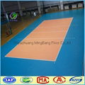 2016 new products indoor play mat volleyball sports floor pvc flooring 5