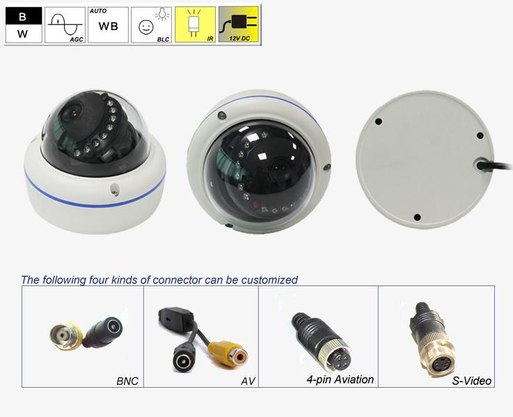 security dome camera for bus 2