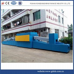 continuous electric annealing heat treatment muffle furnace