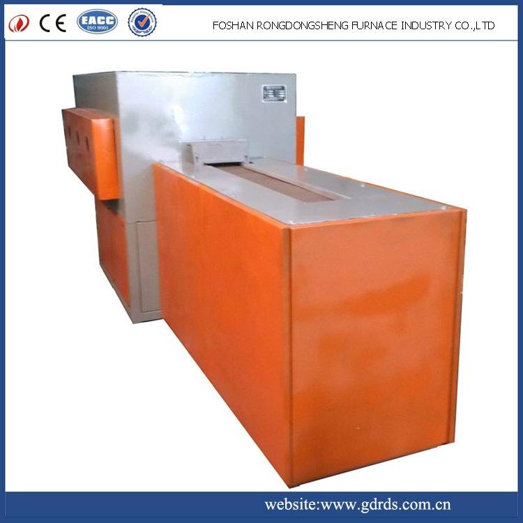 mesh belt continuous bringht annealing electric resistance furnace for sale 2