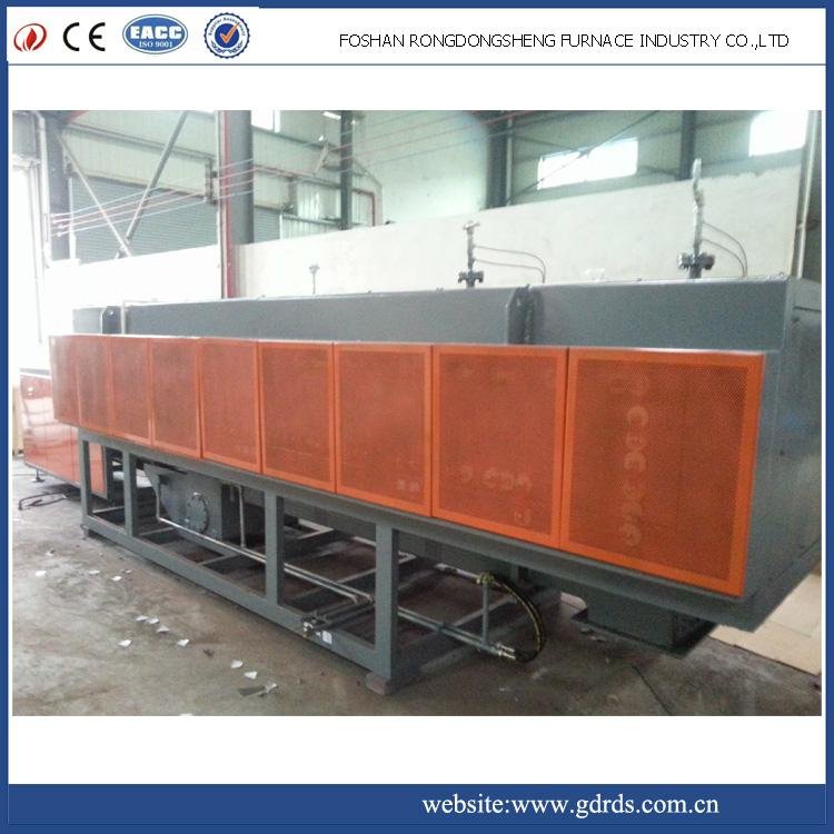 mesh belt continuous bringht annealing electric resistance furnace for sale 4