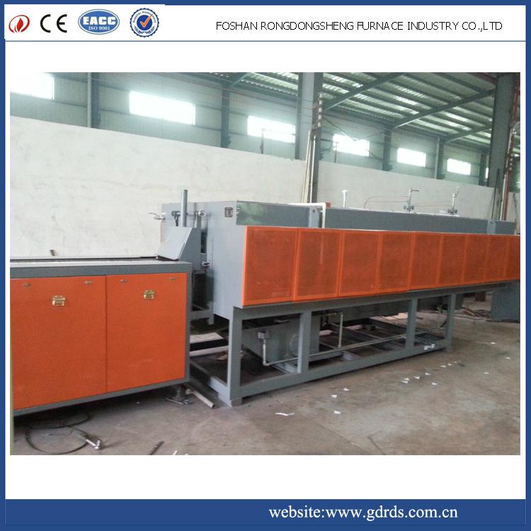 continuous mesh belt type gas controlled annealing /hardening and tempering furn 3